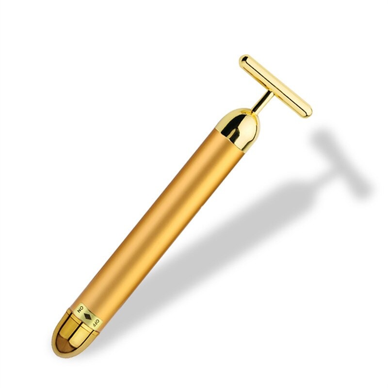 Radiant Gold Facial Massager Roller