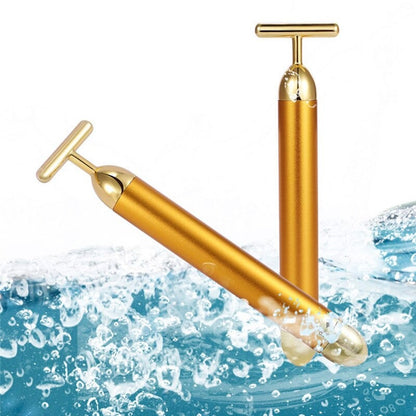 Radiant Gold Facial Massager Roller