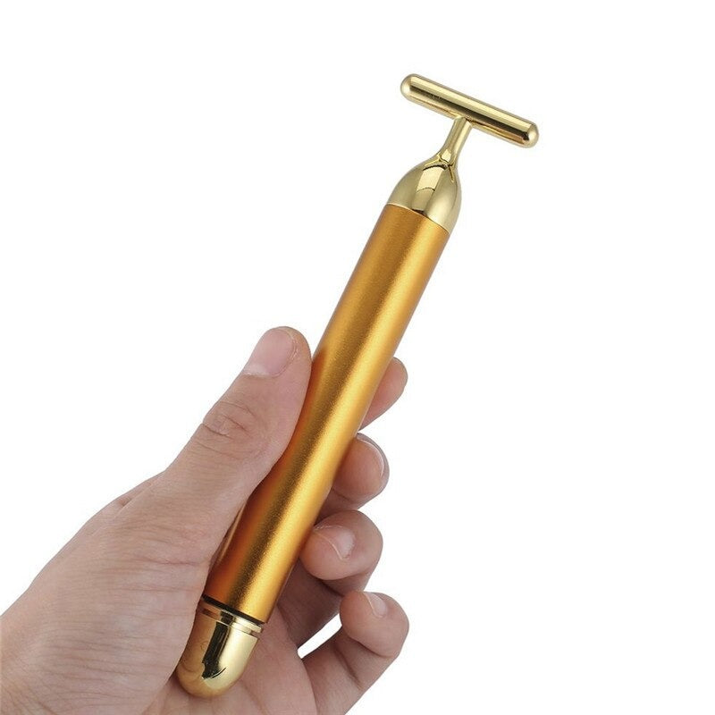 Radiant Gold Facial Massager Roller