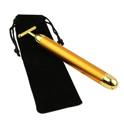 Radiant Gold Facial Massager Roller